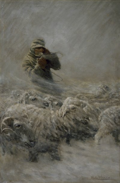 Schafhirte von Newell Convers Wyeth